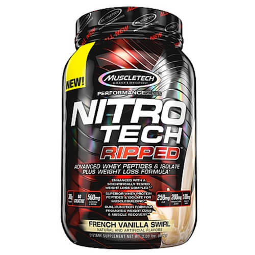 MUSCLETECH NITRO TECH RIPPED 2 LB Suplementos GYM México proteína