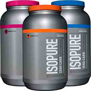 Proteína whey isopure zero carbs suplementos México