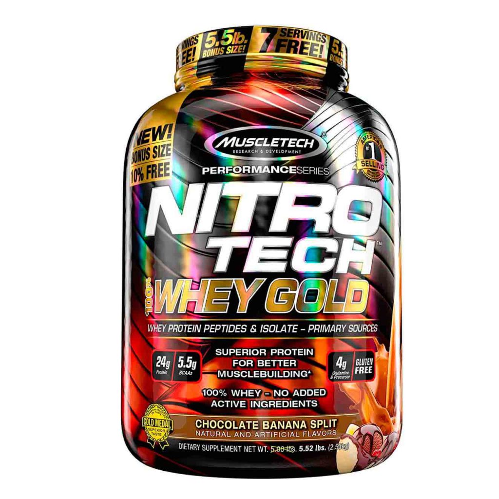 Muscletech Nitrotech Whey gold suplementos deportivos