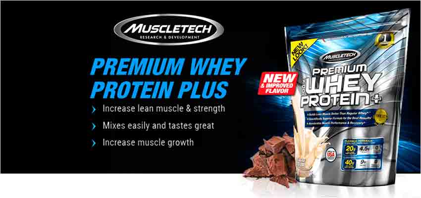 Muscletech premium whey protein mejores proteínas tienda de suplementos