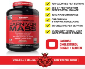 Carnivor mass de musclemeds 