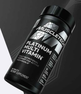 Muscletech platimun multivitamin excelente suplemento gym