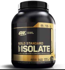 On gold standard isolate suplementos México