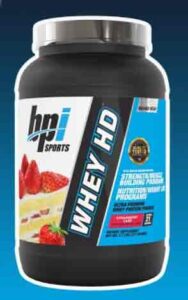 Whey hd bpi sports suplementos gym